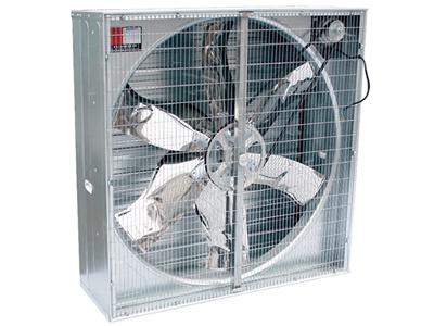 Commercial Shutter Exhaust Fan, Model DJF Axial Fan